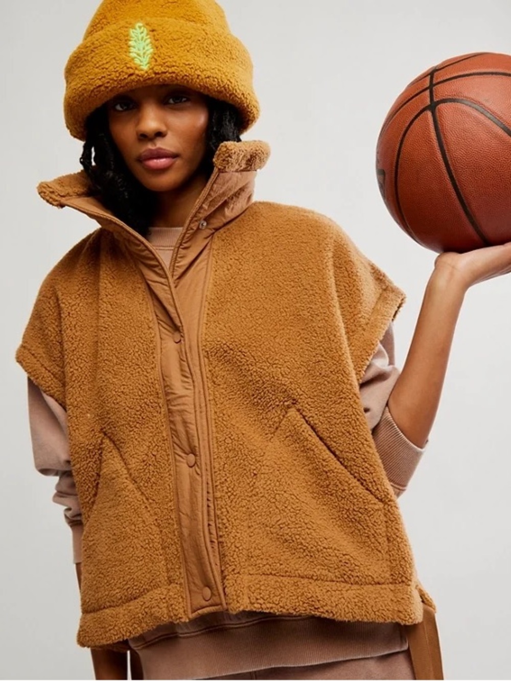 Free People Scout It Out Fleece Vest #2805